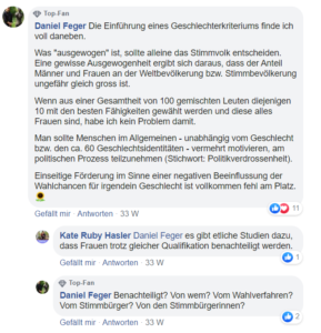 Kommentar zu OI_40, Liechtensteiner Volksblatt postet den eigenen Artikel zur Lancierung der Initiative, und Antworten auf den Kommentar