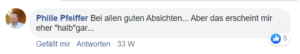 Kommentare zu OI_40, Liechtensteiner Volksblatt postet den eigenen Artikel zur Lancierung der Initiative